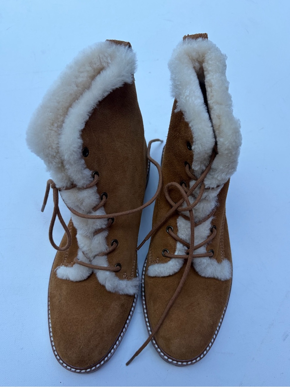 Madewell Clair Shearling Boots